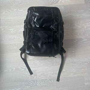 Calpak Terra 26L Laptop Duffel Backpack in Obsidian